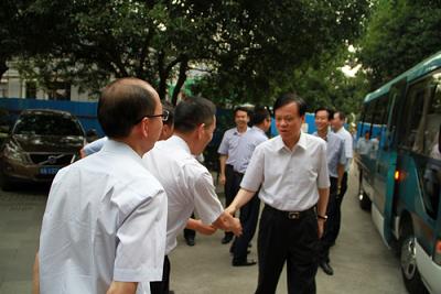 常務副省長陳敏爾一行蒞臨天堂硅谷視察